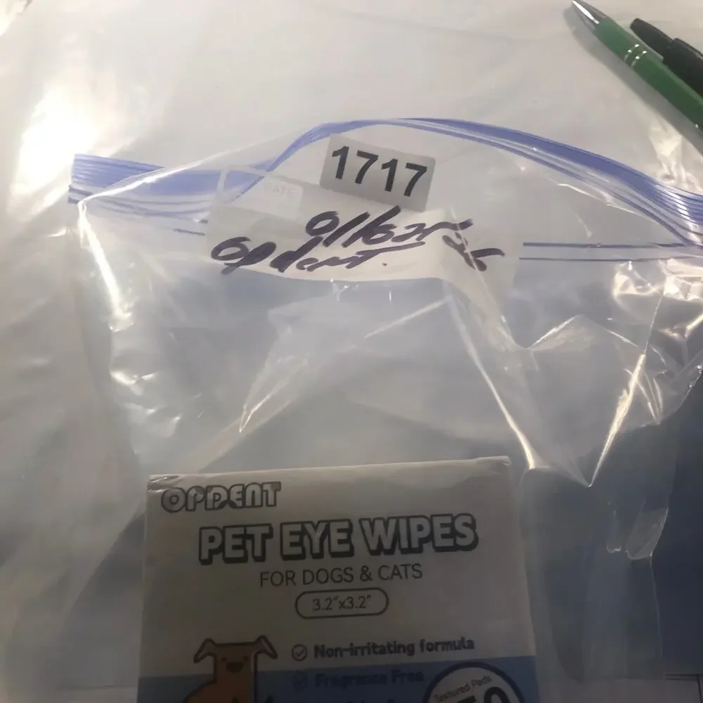 OPDENT Pet Eye Wipes for Dogs and Cats 150 wipes